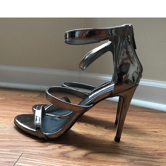 Steve Madden Metalic Heels - Picture 2 of 5